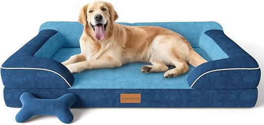 CWAWZ Extra Large Dog Bed, Orthopedic Dog Bed by CWAWZ