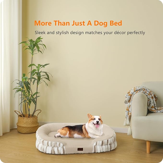 Dwanton Orthopedic Dog Bed for Medium Dogs - Image 9