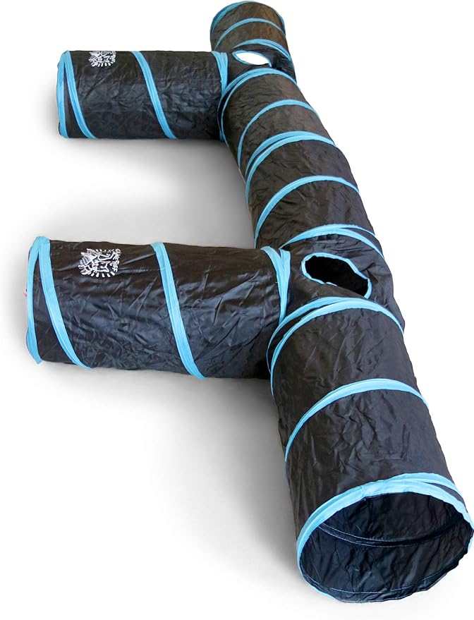 Feline Ruff Premium 3 Way Cat Tunnel. Extra Large 12 Inch Diameter and Extra - Image 3