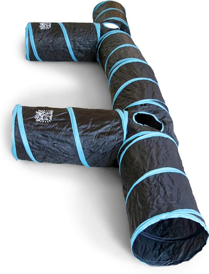 Feline Ruff Premium 3 Way Cat Tunnel. Extra Large 12 Inch Diameter and Extra - Image 3