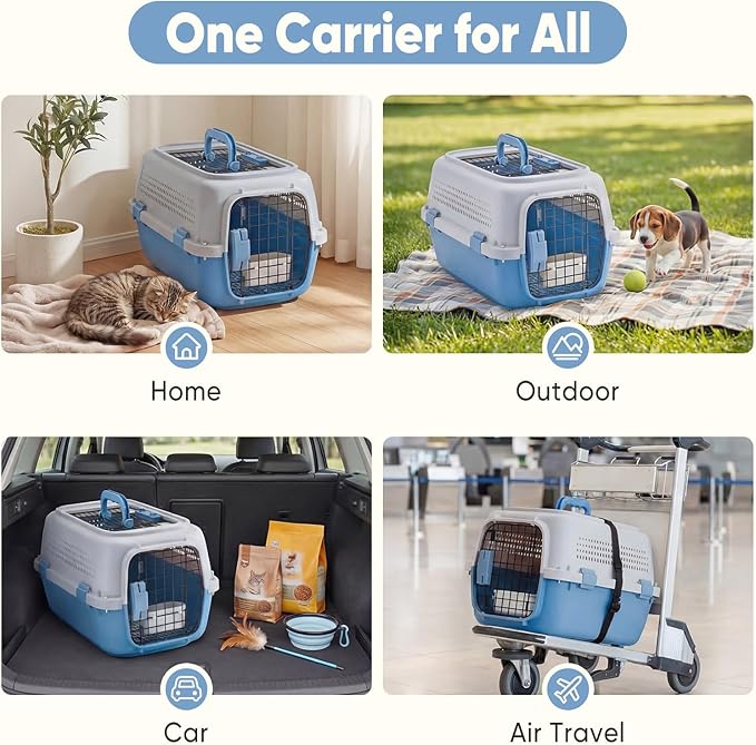 DUMOS 23" Hard-Sided Pet Carrier - Image 7