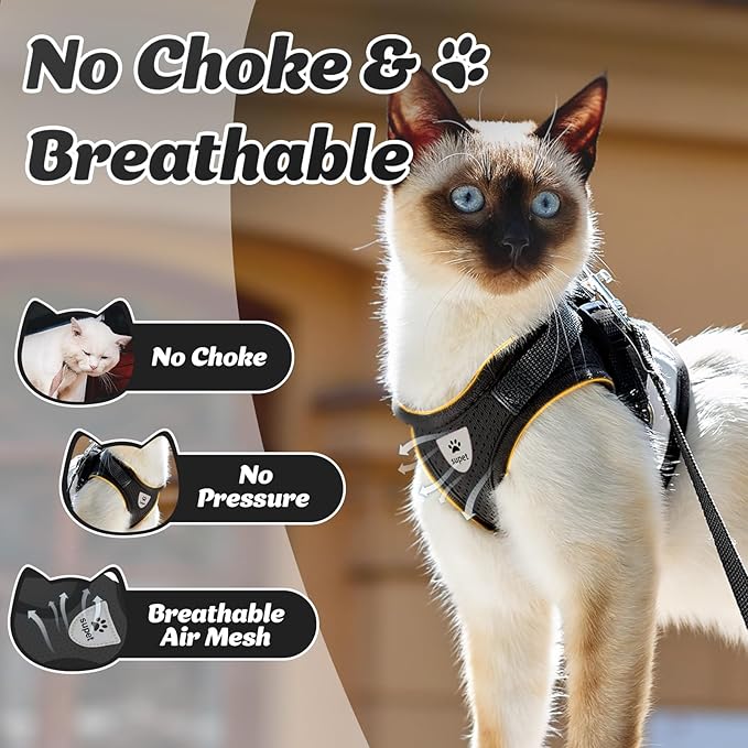 Supet Cat Harness and Leash Set - Image 2