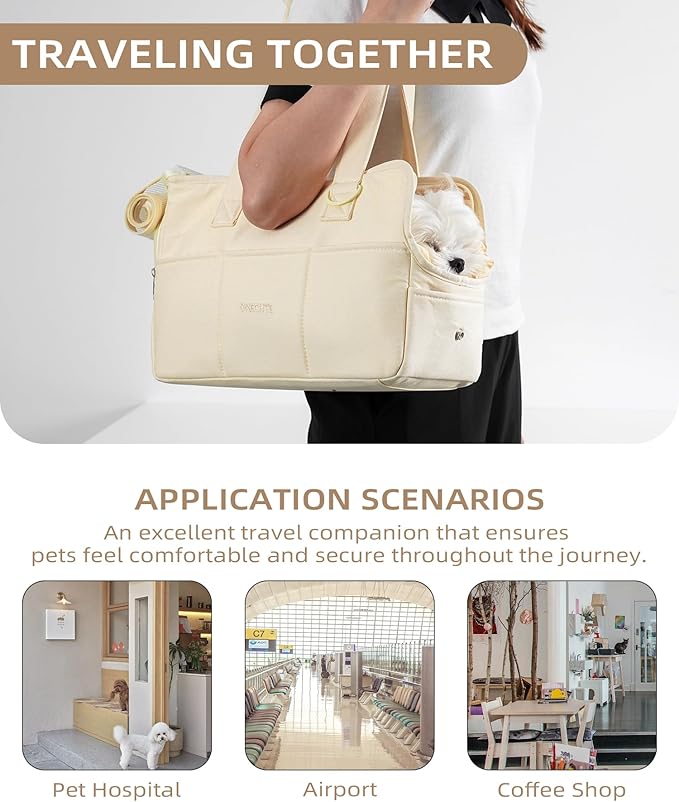 ONECUTE Dog Carrier for Small Dogs Rabbit cat - Image 6
