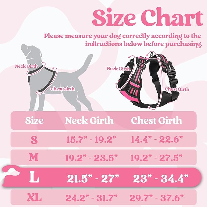 rabbitgoo Dog Harness for Large, No Pull Easy On & Off - Image 2