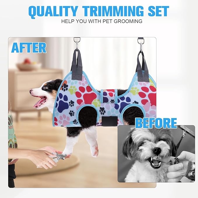 PAWCHIE Dog Grooming Hammock Harness - Image 4