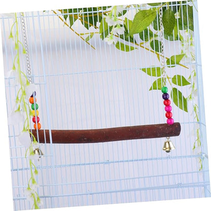 Happyyami Large Bird Wooden Swing Hanging Bridge - Image 8