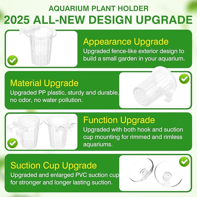 2025 New Upgraded Large Aquarium Plant Holder - Image 5