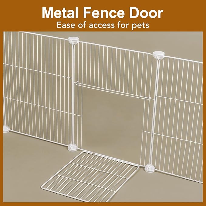 VISCOO 20 Panels Small Animal Playpen, Pet Playpen, C&C Cage - Image 3