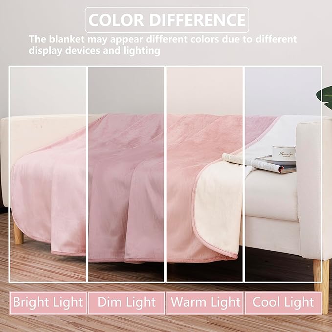 Waterproof Dog Blanket for Couch, Reversible Pet Throw Blankets Leak Proof Sofa - Image 6