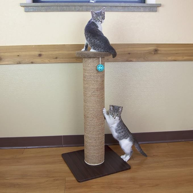 Kitty City Tall Sisal Cat Scratching Post, 32” Durable Scratcher - Image 6