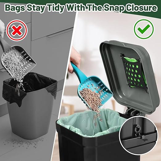 Small Trash Can for Dog Poop Cat Litter Outdoor & Indoor - Image 4