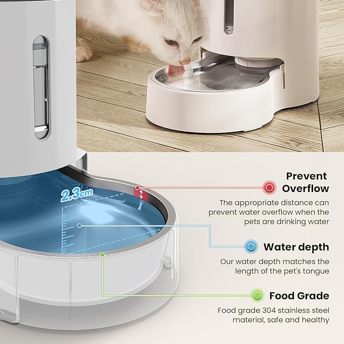 CZPET 2.5 Gallon Dog Water Bowl Dispenser, Filter Automatic Dog and Cat Water - Image 6