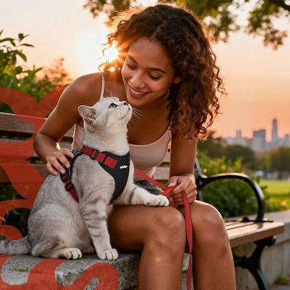 rabbitgoo Cat Harness and Leash Set, Escape Proof Vest Harness - Image 9