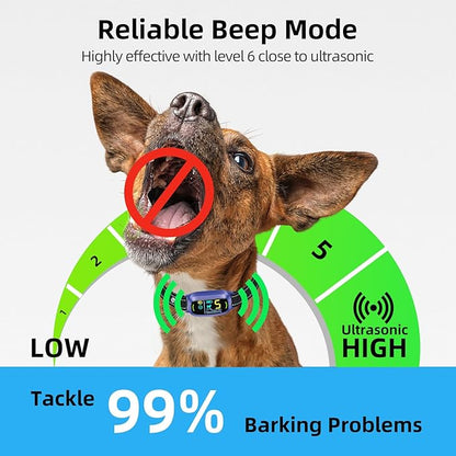 FAFAFROG Dog Bark Collar, Rechargeable Smart Collar, Anti Barking Training - Image 5