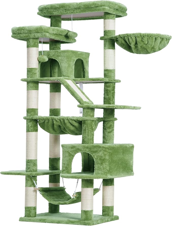 Heybly Cat Tree, 71-Inch Tall Tower - Image 7