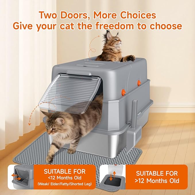 Stainless Steel Litter Box - Image 4