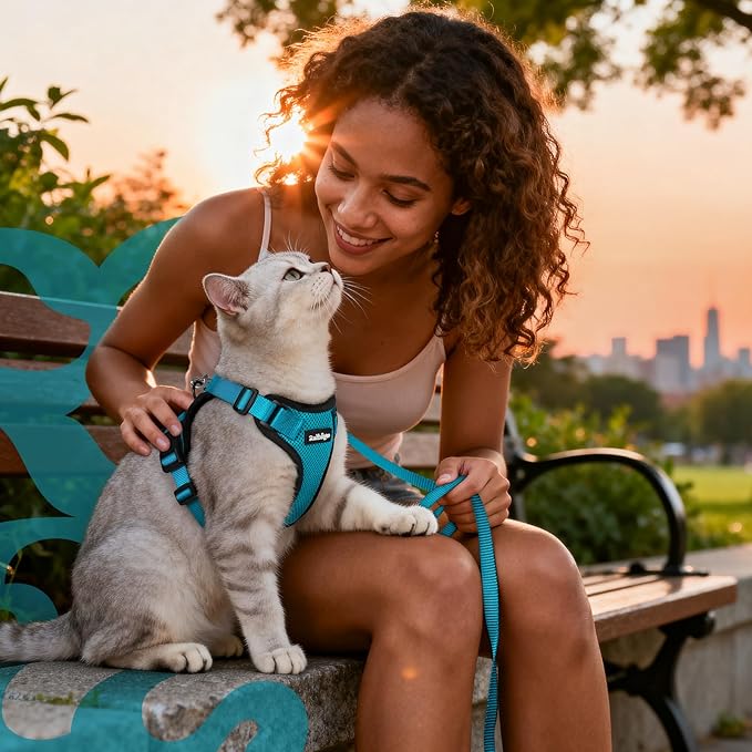 rabbitgoo Cat Harness and Leash Set, Escape Proof Vest Harness - Image 9