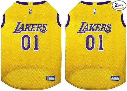 Pets First NBA Los Angeles Lakers Dog Jersey, X-Large by PETSFIRST