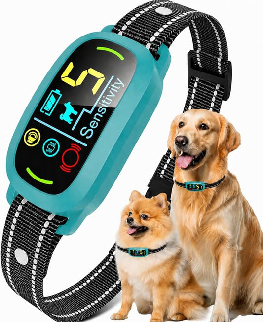 Smart AI Bark Collar for Large Medium Small Dogs, Anti Barking Device by Unknown