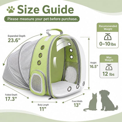 Expandable Cat Carrier Backpack - Image 2