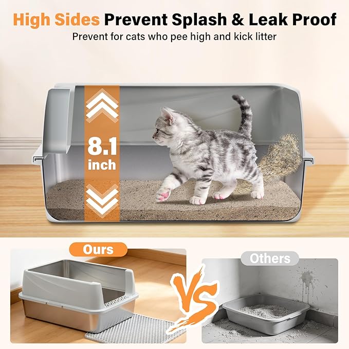 Stainless Steel Litter Box - Image 2
