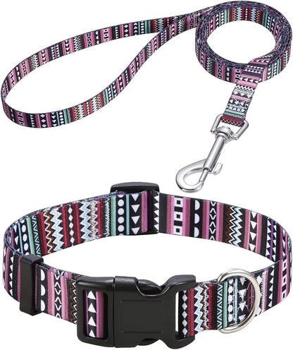 Mihqy Dog Collar and Leash Set by Mihqy
