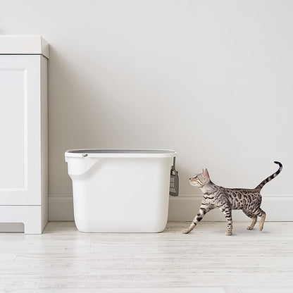 IRIS USA Cat Litter Box Large Top Entry - Image 5