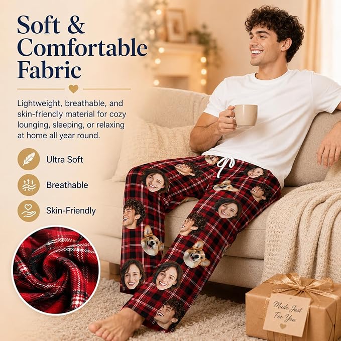 JoyBurst Custom Pajama Pants - Image 3