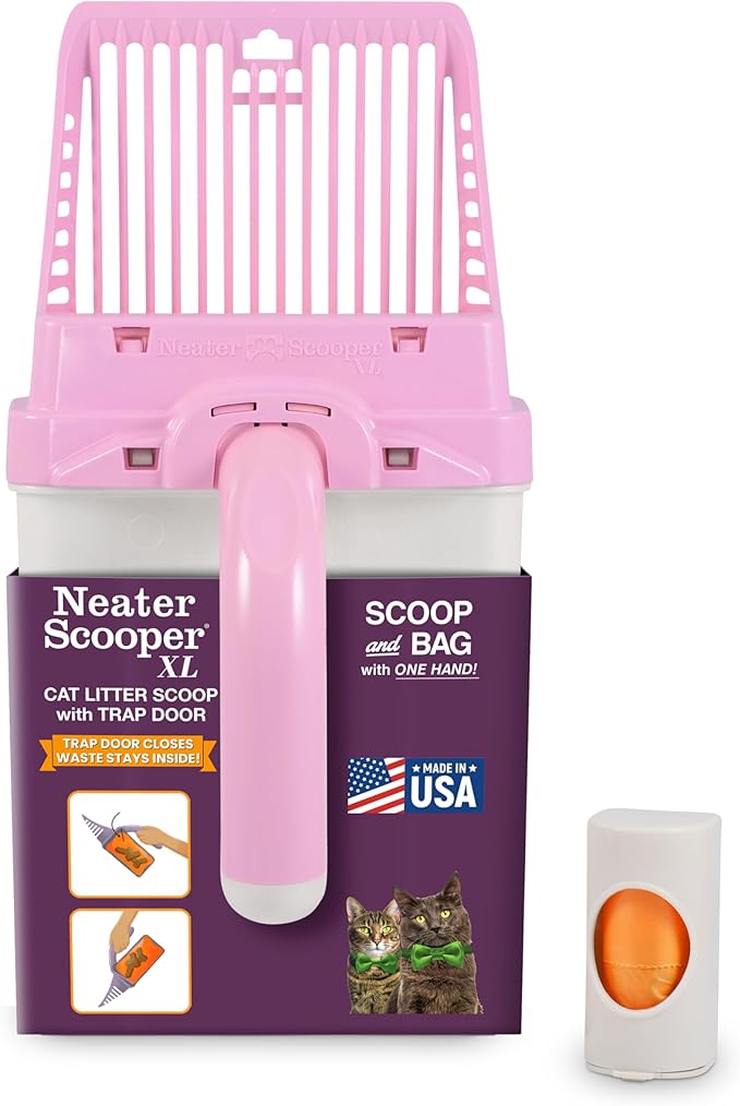 Neater Pet Brands Neater Scooper XL Cat Litter Scoop, 15 Refill Bags – by NeaterPetBrands