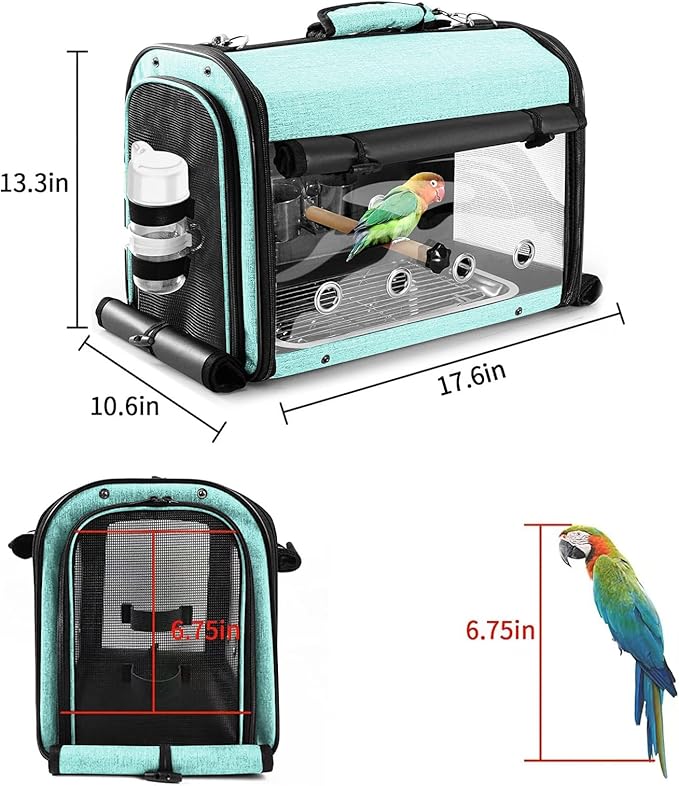 Bird Carrier Bag Bird Travel Cage - Image 6
