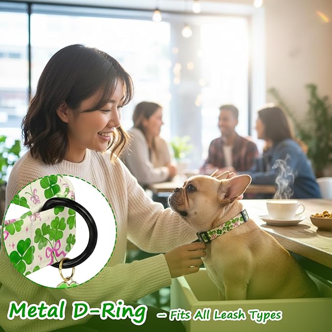 St. Patrick's Day Dog Collar, Cute Dog Collars - Image 4