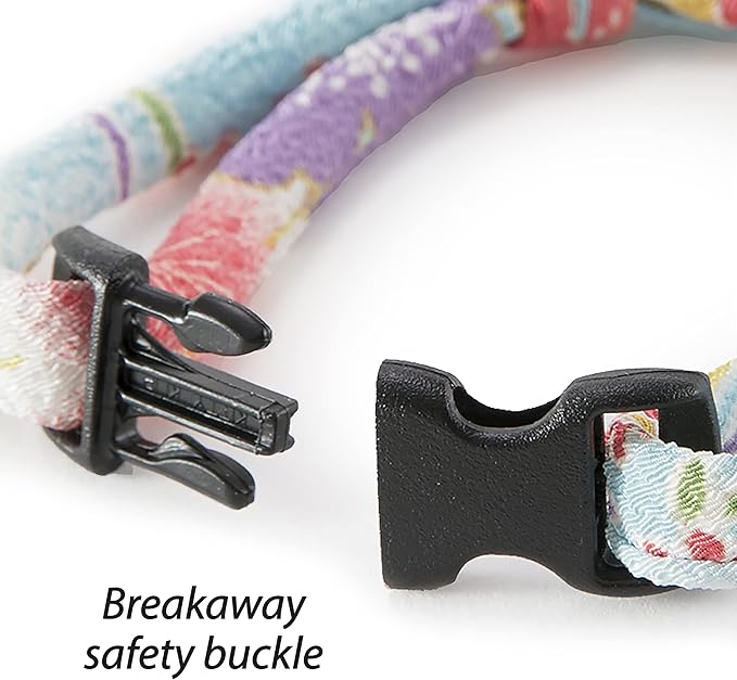 Necoichi Chirimen Cat Collar - Image 4
