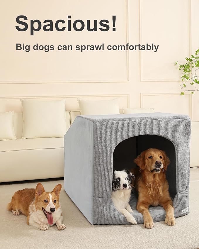 Hovicaed Indoor Dog House for Extra Large Medium Small Sized Dogs - Image 6