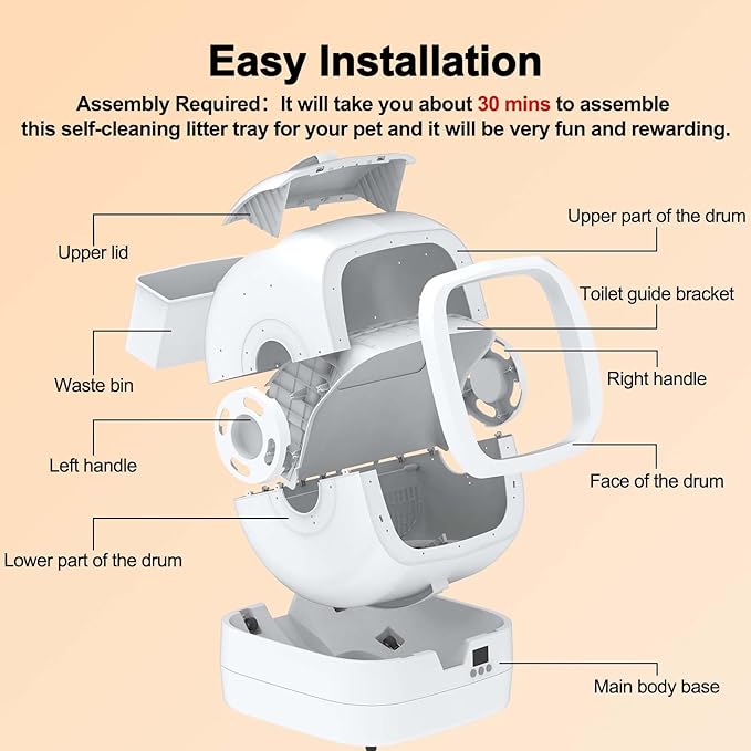 Mintakawa Automatic Cat Litter Box Self Cleaning - Image 7