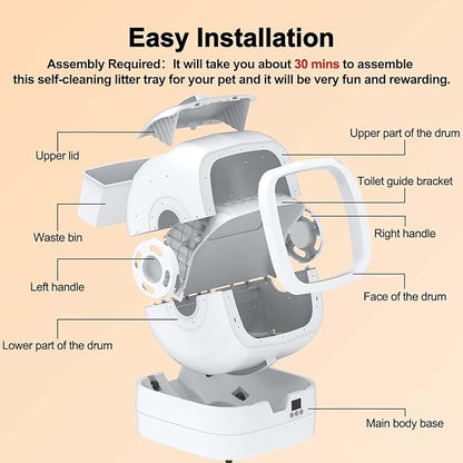 Mintakawa Automatic Cat Litter Box Self Cleaning - Image 7