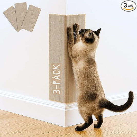 Cat Scratch Mat, 23.6’’ x 11.8’’ Cat Wall Corner Scratcher, Versatile by 2ME
