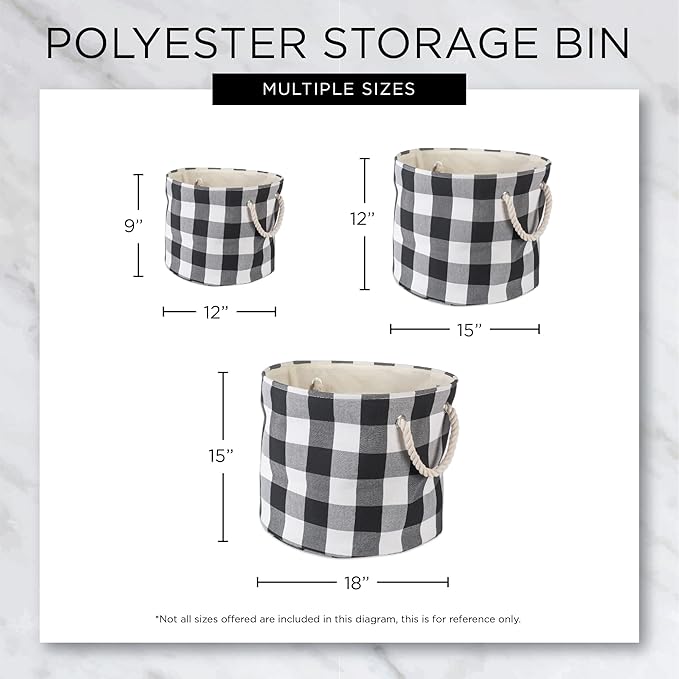 Bone Dry Pet Storage Collection Paw and Bone Print, Medium Round - Image 9