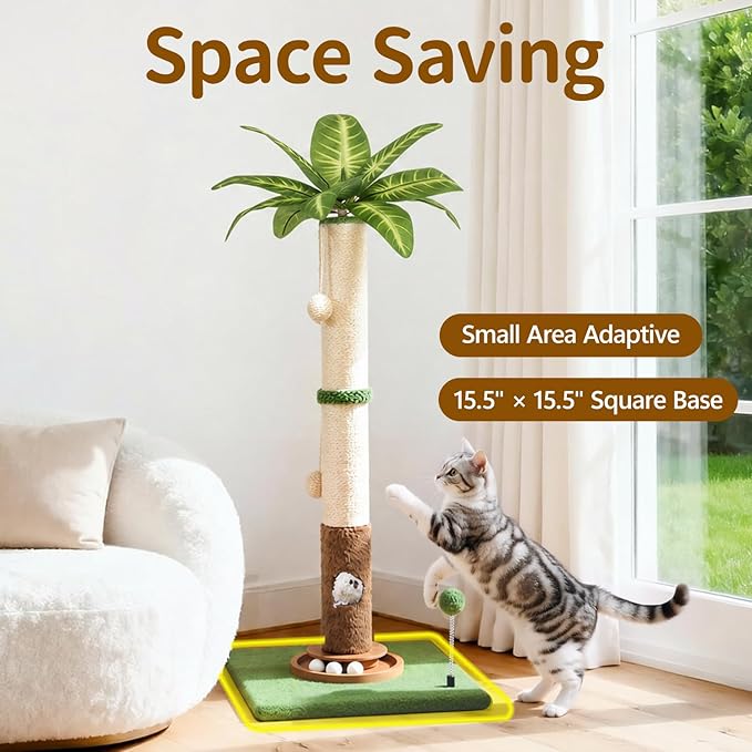 Cat Scratching Post Tall Vertical - Image 5