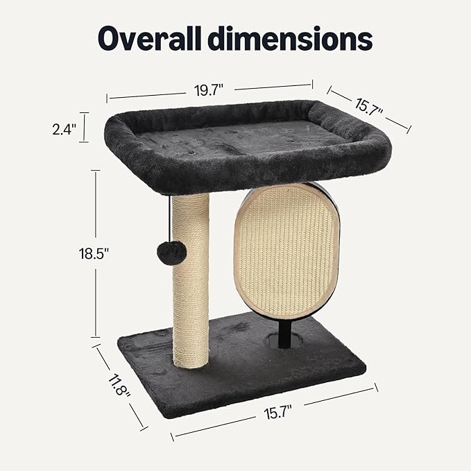 Amazon Basics Single-Platform Cat Tree - Image 2