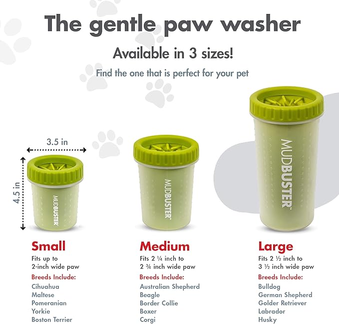 Dexas MudBuster Small Dog Paw Cleaner, - Image 3
