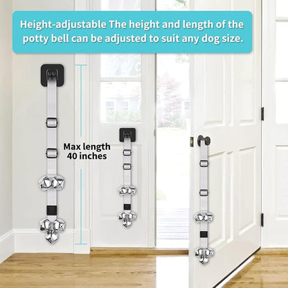 COOYOO Dog Doorbells, Adjustable Potty Training Dog Bells, Upgraded - Image 7