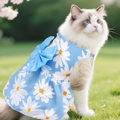 choyaxo 4pcs Cute Dog Dress Pet Dress Puppy Skirt Summer Pet Clothes - Image 5