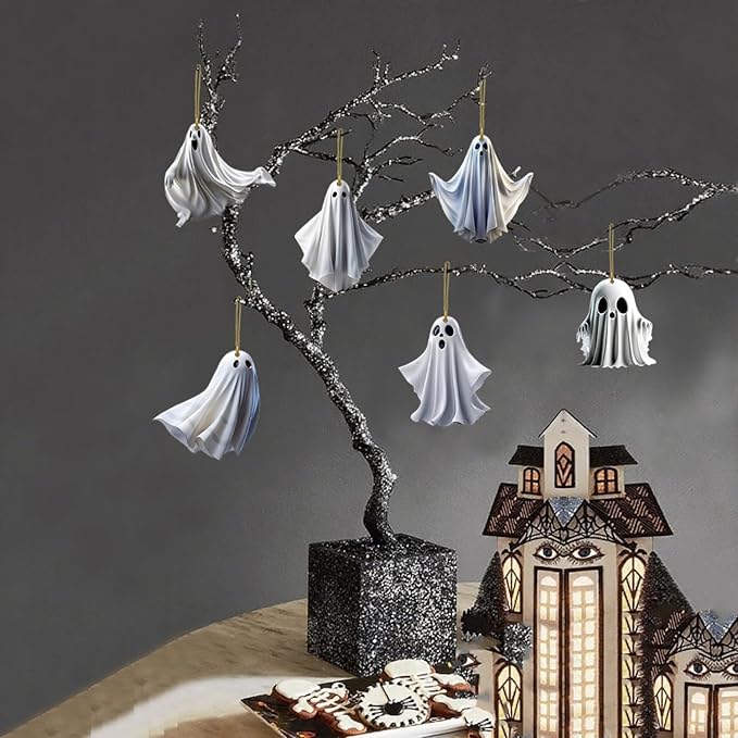 6 Pcs Halloween Hanging Ornaments - Image 3