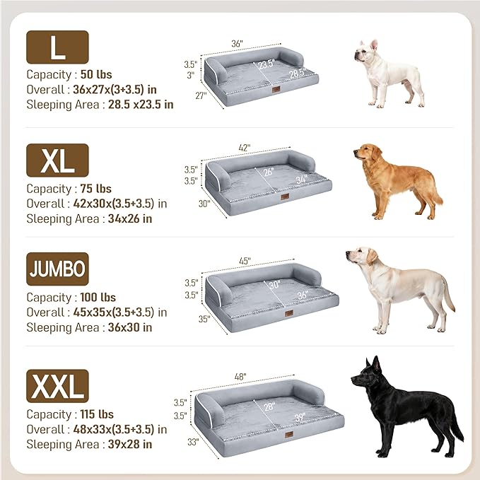 Comfort Expression Memory Foam Dog Bed - Image 7