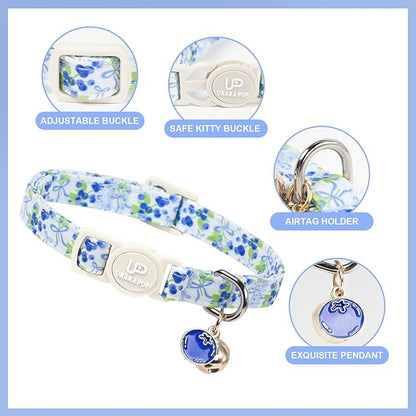 Cat Collar, Cat Collar with Bell, - Image 3
