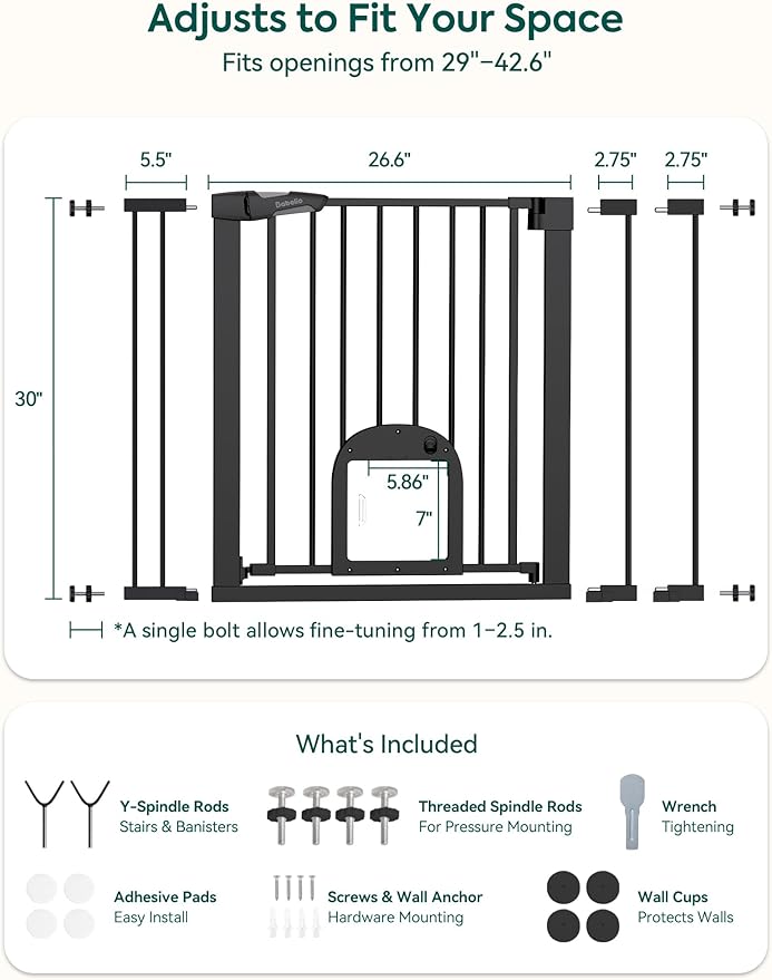 Babelio Upgraded Baby Gate - Image 5