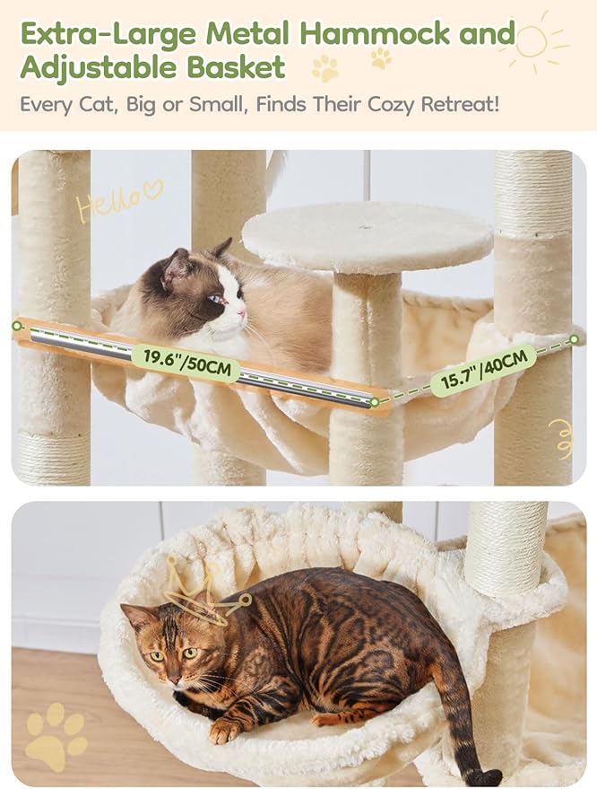 Taoqimiao 76-Inch Cat Tree - Image 2