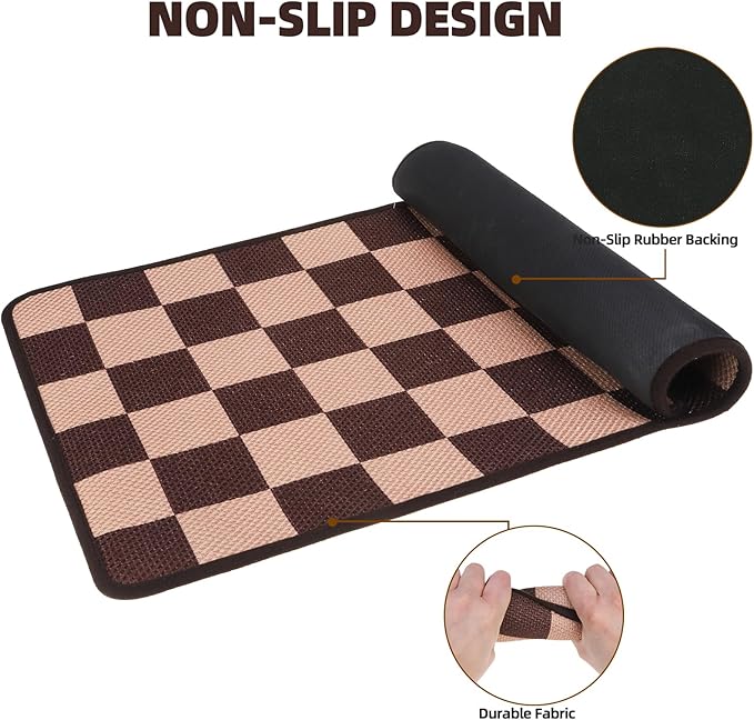 PUPTECK Dog Food Mat, Absorbent Pet Cat Feeding Mat - Image 4