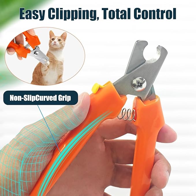 2-Pack Large Dog Nail Clippers 767C – Professional Dog Nail Clippers Trimmers - Image 4