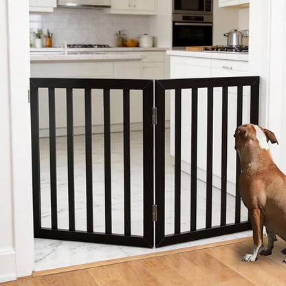 Dog Gate Indoor, Freestanding Dog Fence - Image 2